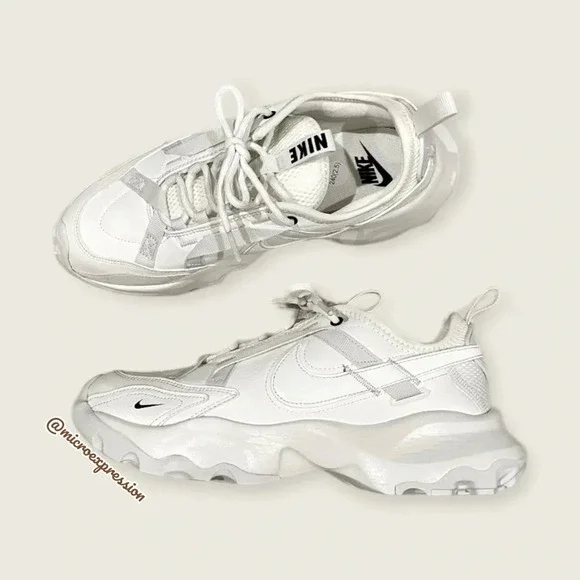 Nike TC 7900 Sail White Retro 2000's Bulky/Chunky Comfy Running/Casual Sneaker - Picture 9 of 16
